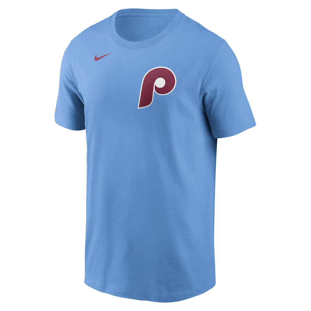 MLB Philadelphia Phillies Bryce Harper Nike FUSE Name & Number T-Shirt - Blue