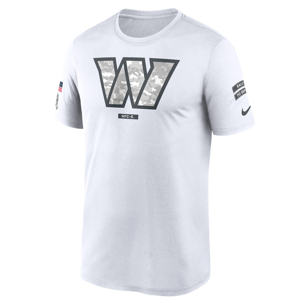 NFL Washington Commanders Nike 2024 Salute to Service Legend T-Shirt - White
