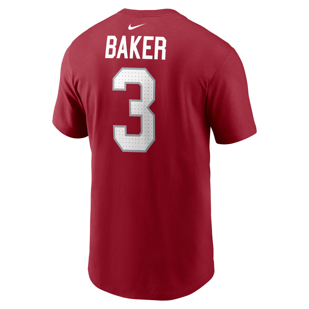 NFL Arizona Cardinals Budda Baker Youth Nike Name & Number T-Shirt - Red