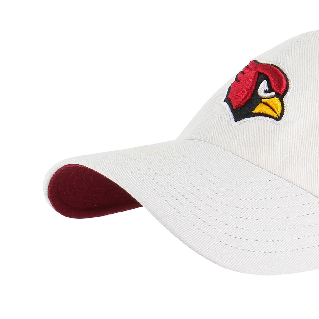 NFL Arizona Cardinals '47 Logo UV Clean Up Adjustable Hat - White