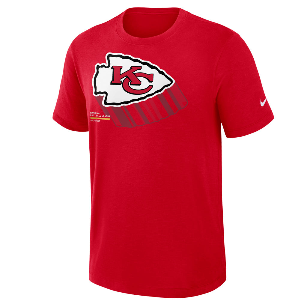 NFL Kansas City Chiefs Nike Slub T-Shirt - Red