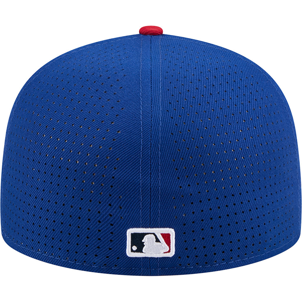 MLB Arizona Diamondbacks New Era 2025 All Star Game Workout 59FIFTY Split Panel Fitted Hat - Blue