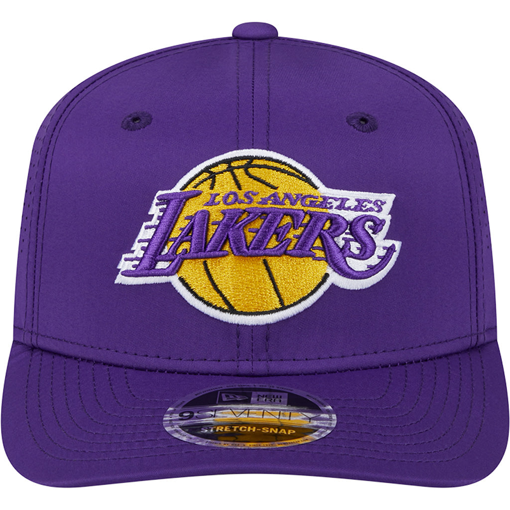 NBA Los Angeles Lakers New Era Perform 9SEVENTY Stretch Snapback Hat - Purple