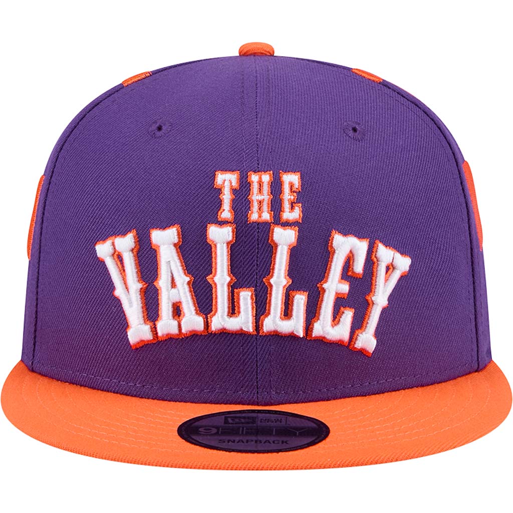 NBA Phoenix Suns New Era 2024/25 City Edition 9FIFTY Snapback Hat - Purple