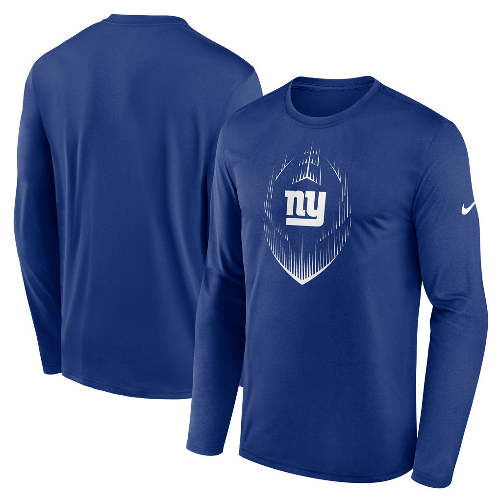 NFL New York Giants Nike 2024 Icon Legend Long Sleeve T-Shirt - Blue