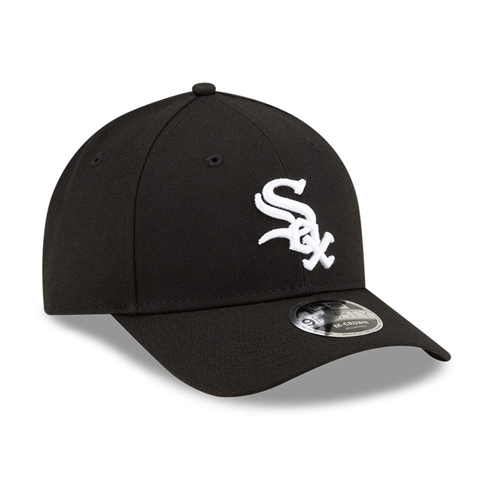 MLB Chicago White Sox New Era Game Player Replica 9FORTY M-Crown Hat - Black
