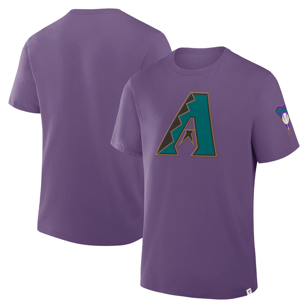MLB Arizona Diamondbacks Fanatics Legacy Logo T-Shirt - Purple