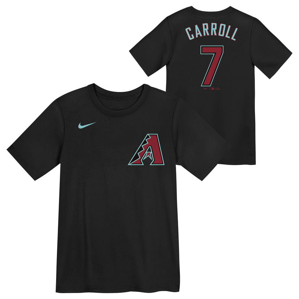 MLB Arizona Diamondbacks  Corbin Carroll Kids Nike Name & Number T-Shirt