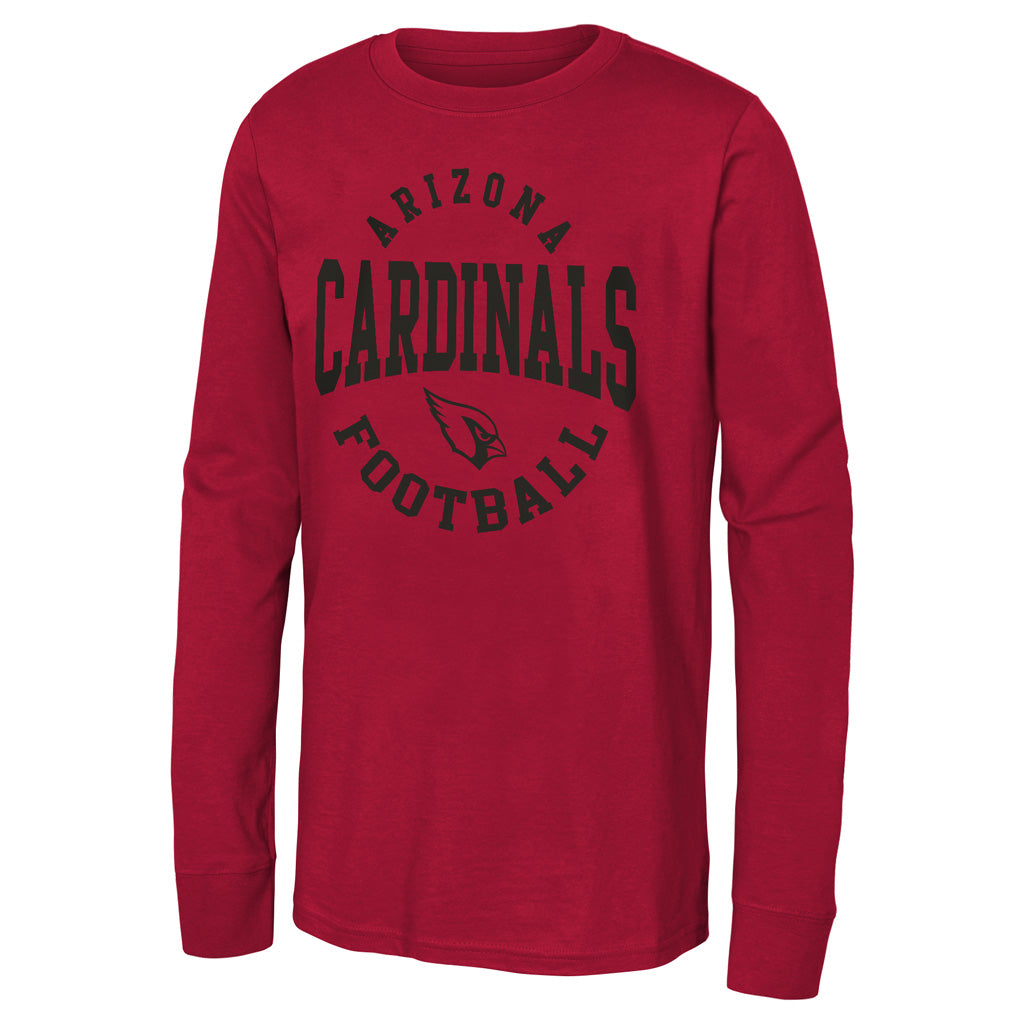 NFL Arizona Cardinals Youth Outerstuff Around the Block Long Sleeve T-Shirt
