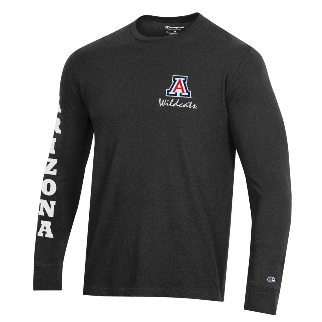 NCAA Arizona Wildcats Champion Bottlecap Long Sleeve T-Shirt - Black