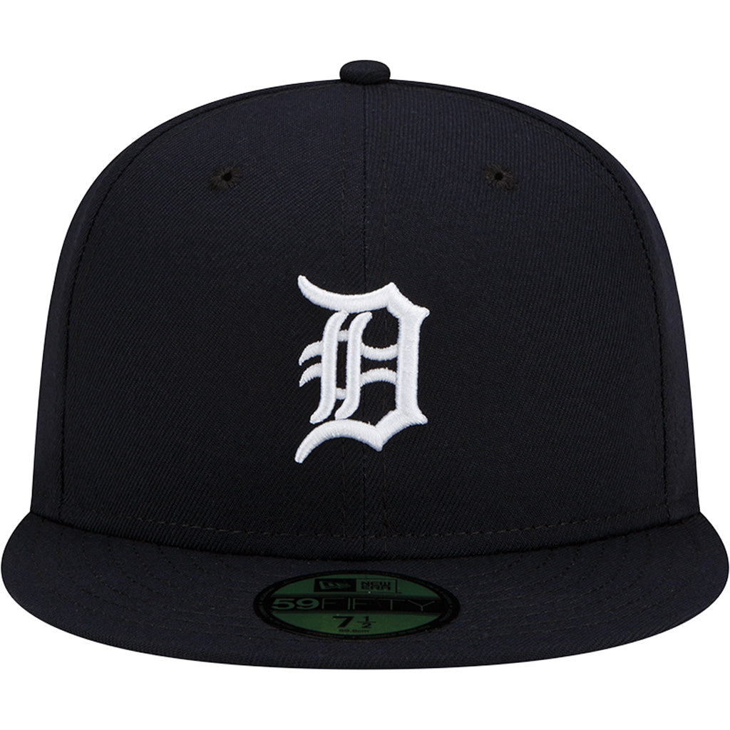 MLB Detroit Tigers Youth New Era Home Authentic Collection 59FIFTY Fitted Hat - Navy
