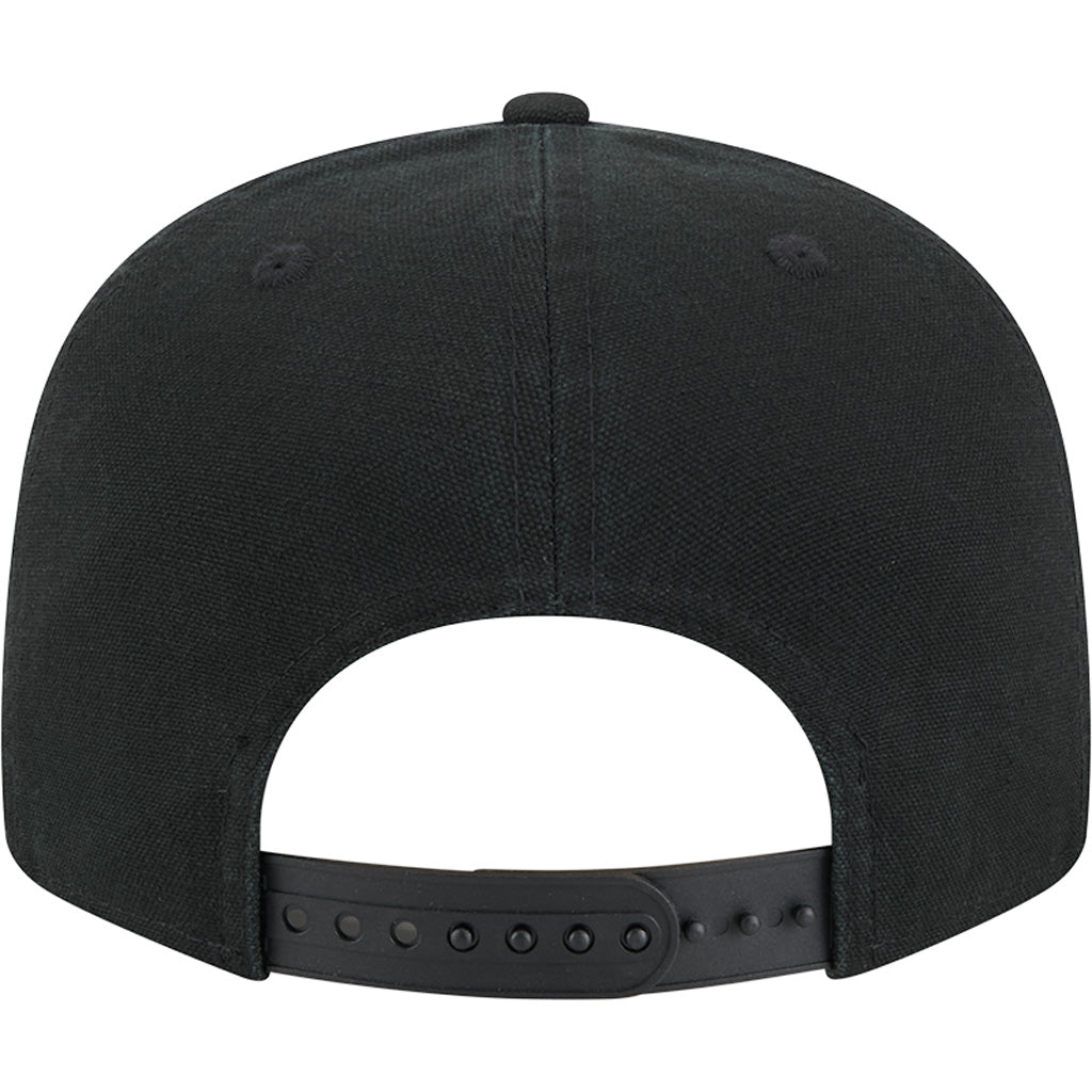 NFL Arizona Cardinals Cotton Canvas 9FIFTY Split Panel Snapback Hat - Black