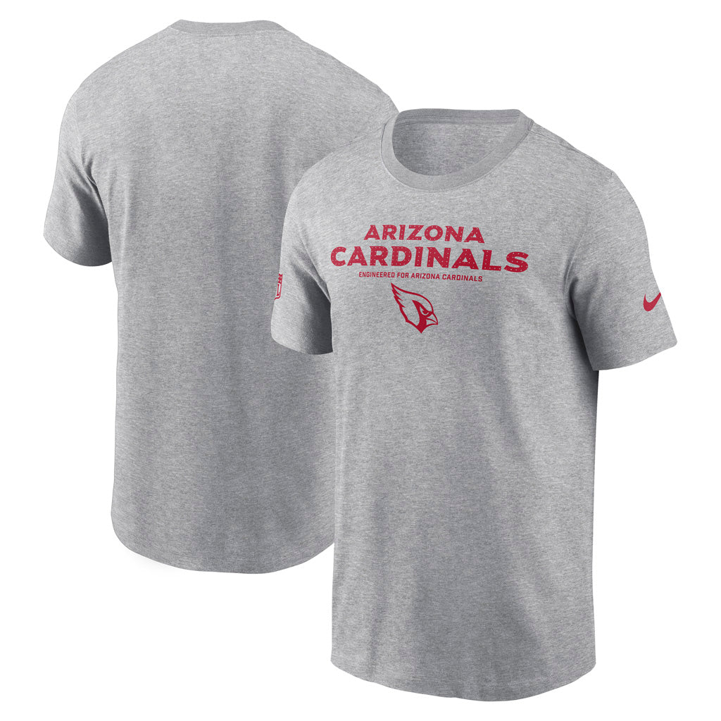 NFL Arizona Cardinals Nike Team Issue T-Shirt - Heather Gray