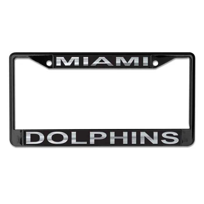 NFL Miami Dolphins Wincraft Matte License Plate Frame