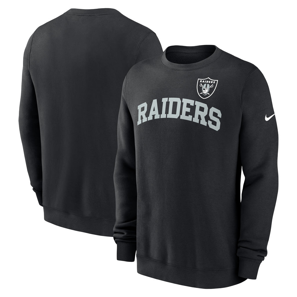 NFL Las Vegas Raiders Nike Club Pullover Crew