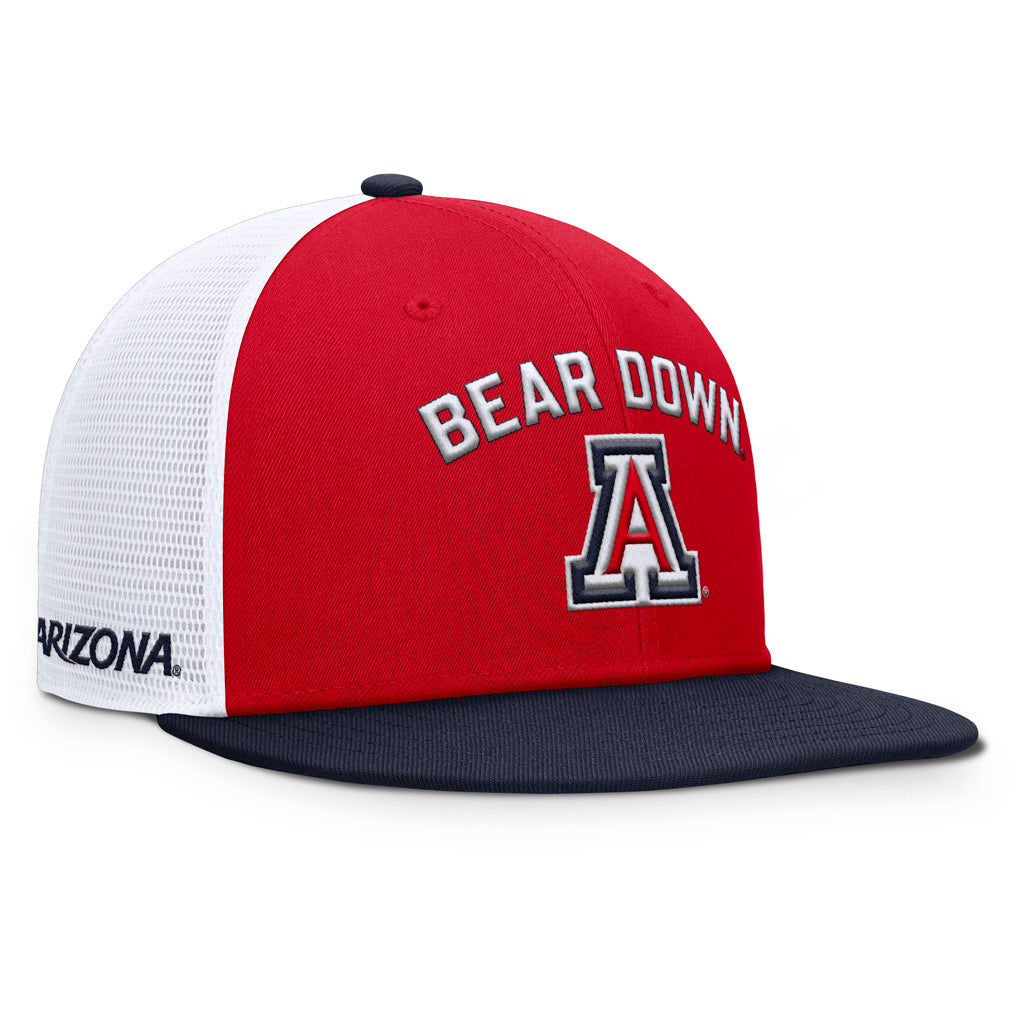 NCAA Arizona Wildcats Nike Bear Down Mesh Snapback - Red