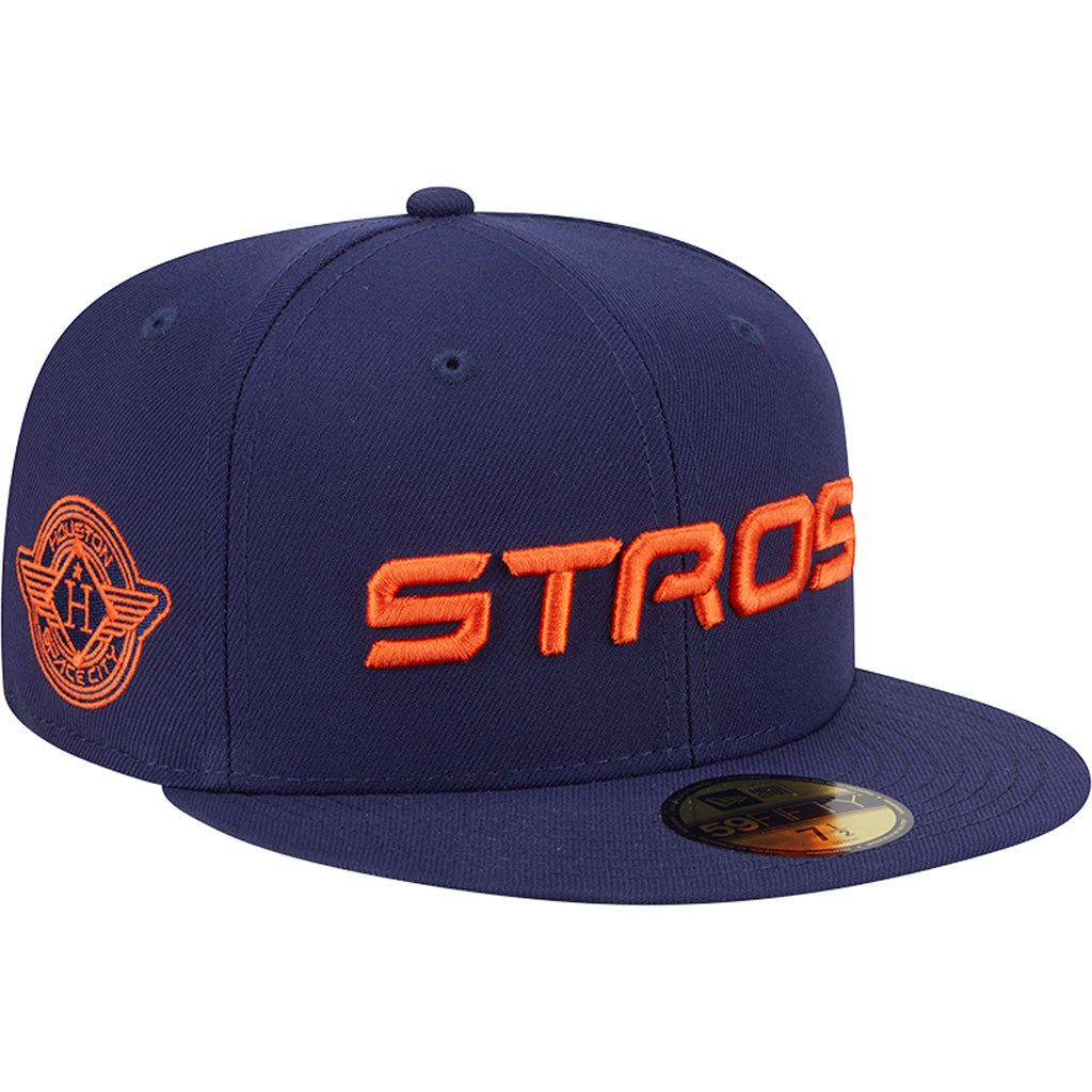 MLB Houston Astros New Era 2025 City Connect Fan Pack 59FIFTY Fitted Hat - Navy