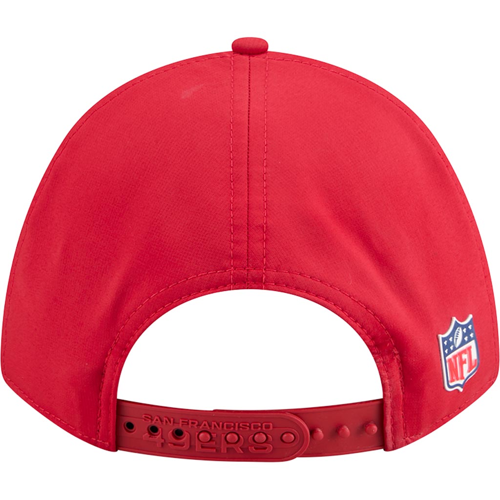 NFL San Francisco 49ers New Era 2025 Sideline 9FORTY M-Crown Snapback Hat - Red