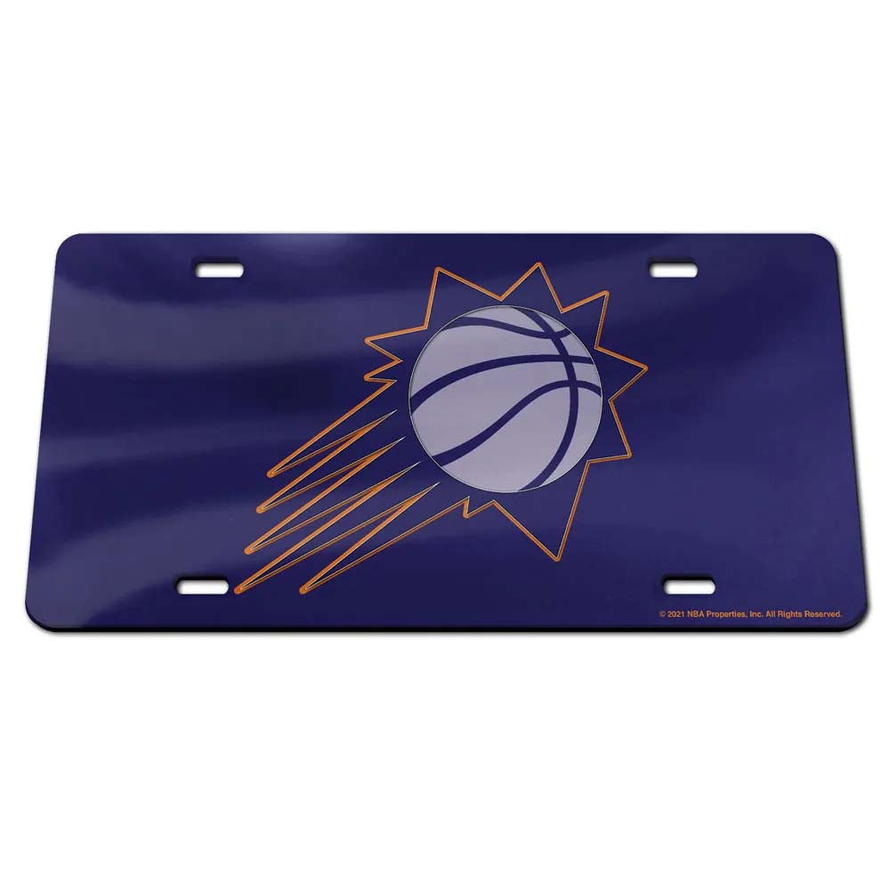 NBA Phoenix Suns Wincraft Tonal Acrylic License Plate