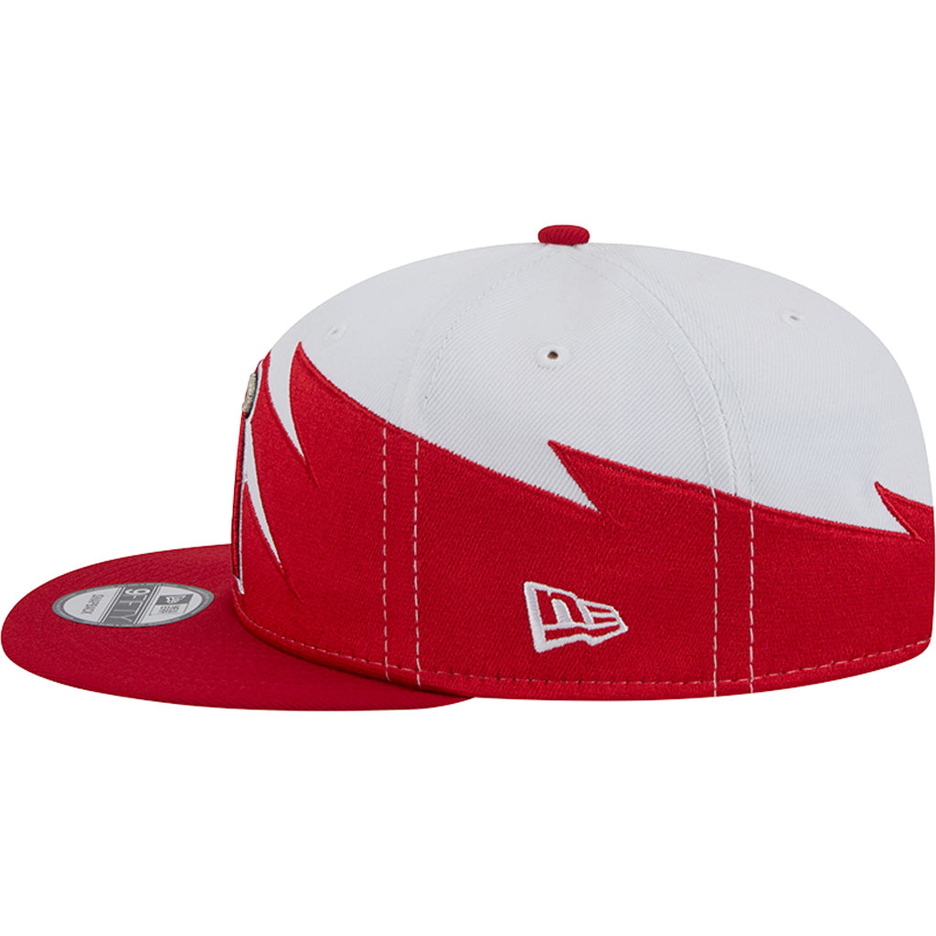 MLB Los Angeles Angels New Era Jagged 9FIFTY Snapback Hat - White