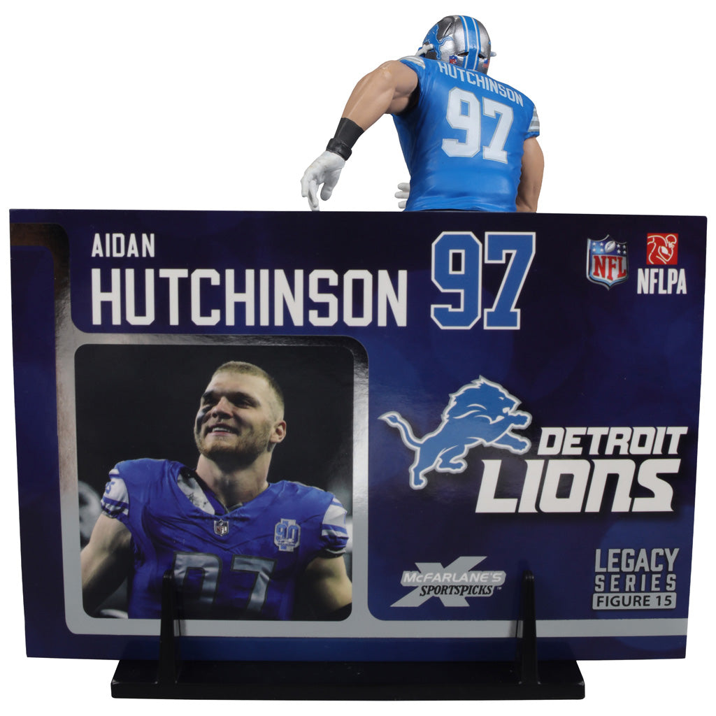 NFL Detroit Lions Aiden Hutchinson McFarlane 7" Collectible Figure