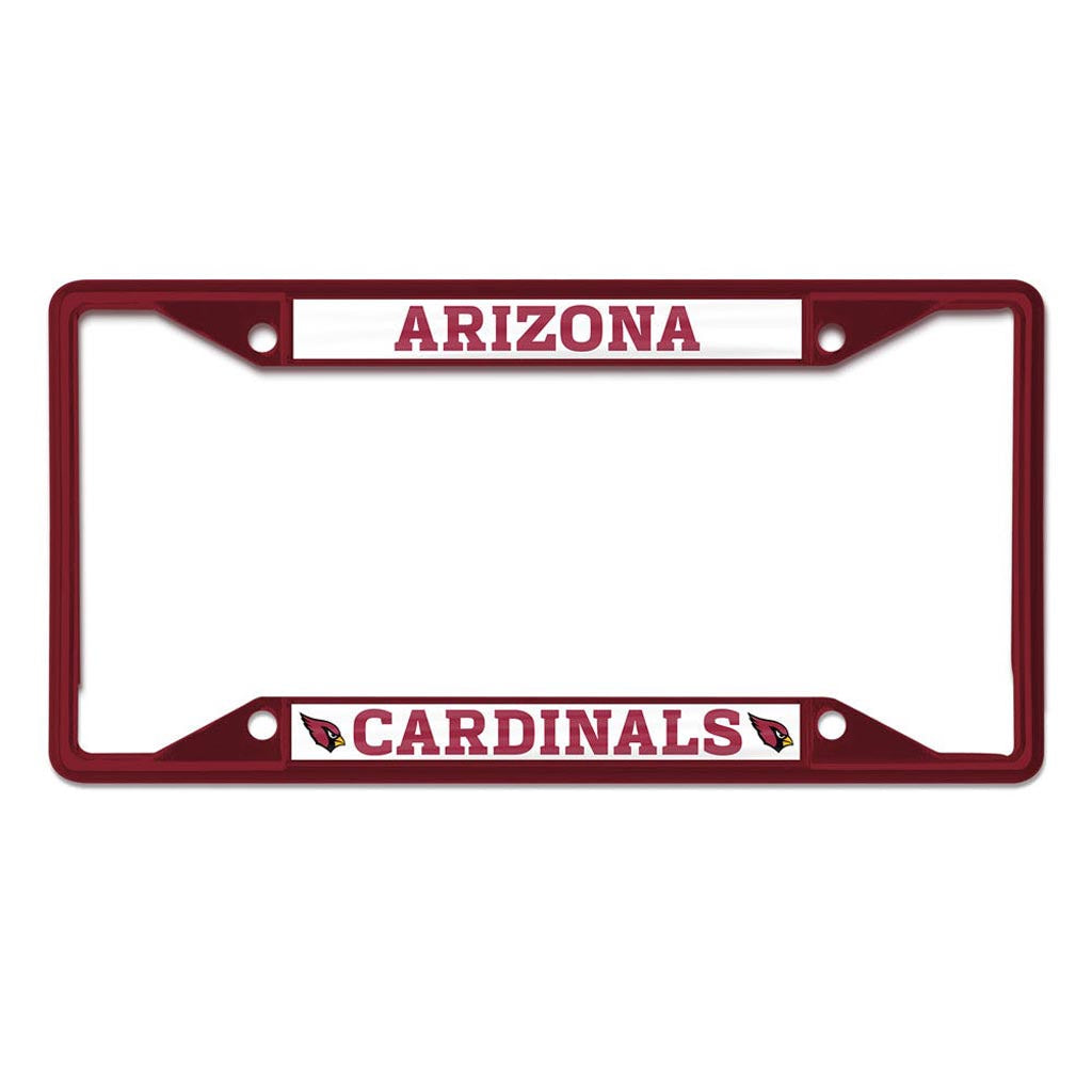 NFL Arizona Cardinals WinCraft Matte License Plate Frame - Red