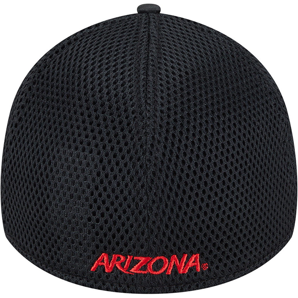 NCAA Arizona Wildcats New Era Black Camo 39THIRTY Flex Fit Hat - Black