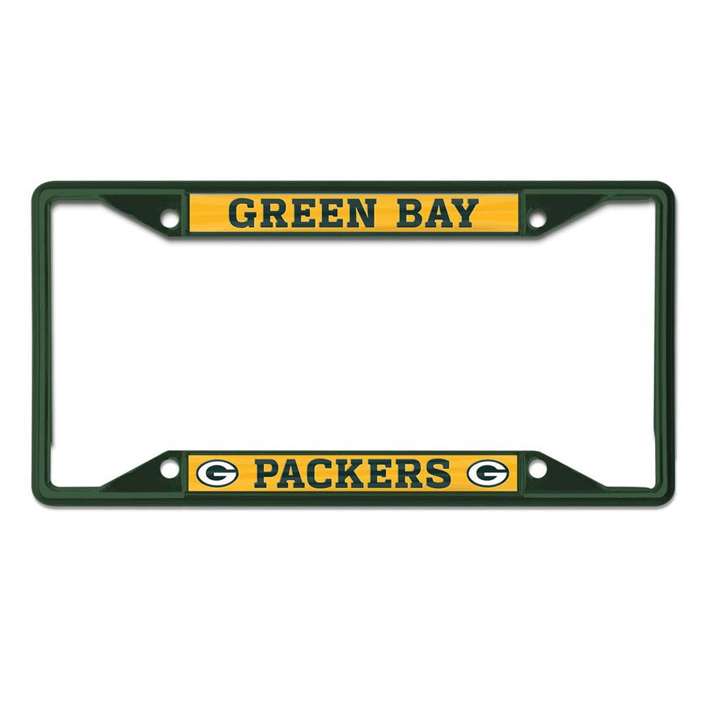 NFL Green Bay Packers WinCraft Matte License Plate Frame - Green