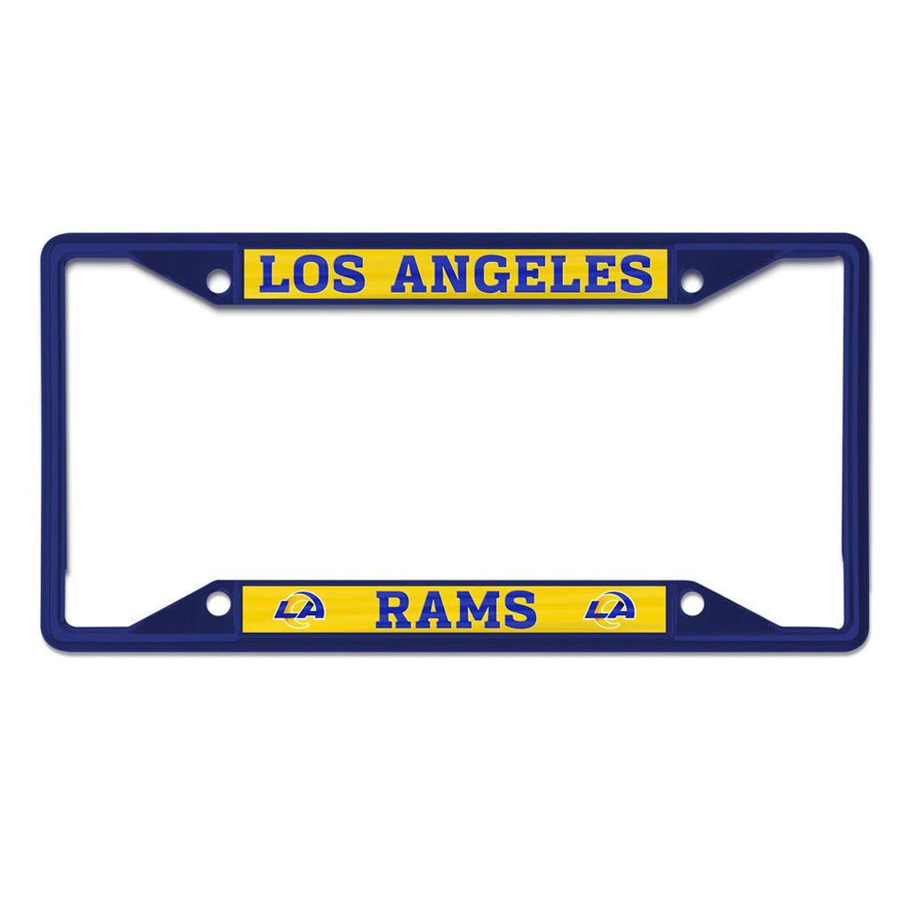 NFL Los Angeles Rams WinCraft Matte License Plate Frame - Blue
