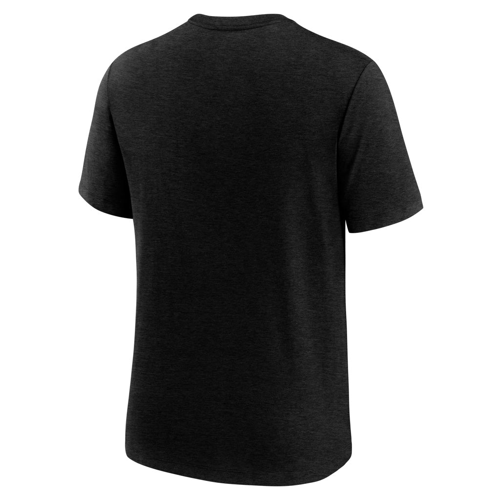 NFL Las Vegas Raiders Nike Script Trail Triblend T-Shirt - Black