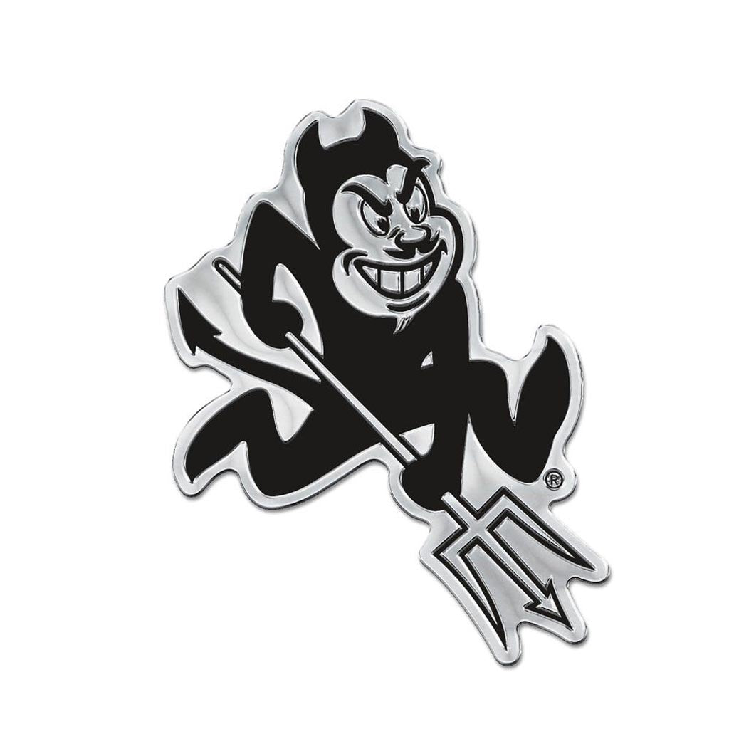 NCAA Arizona State Sun Devils WinCraft Sparky Chrome Auto Emblem - Chrome