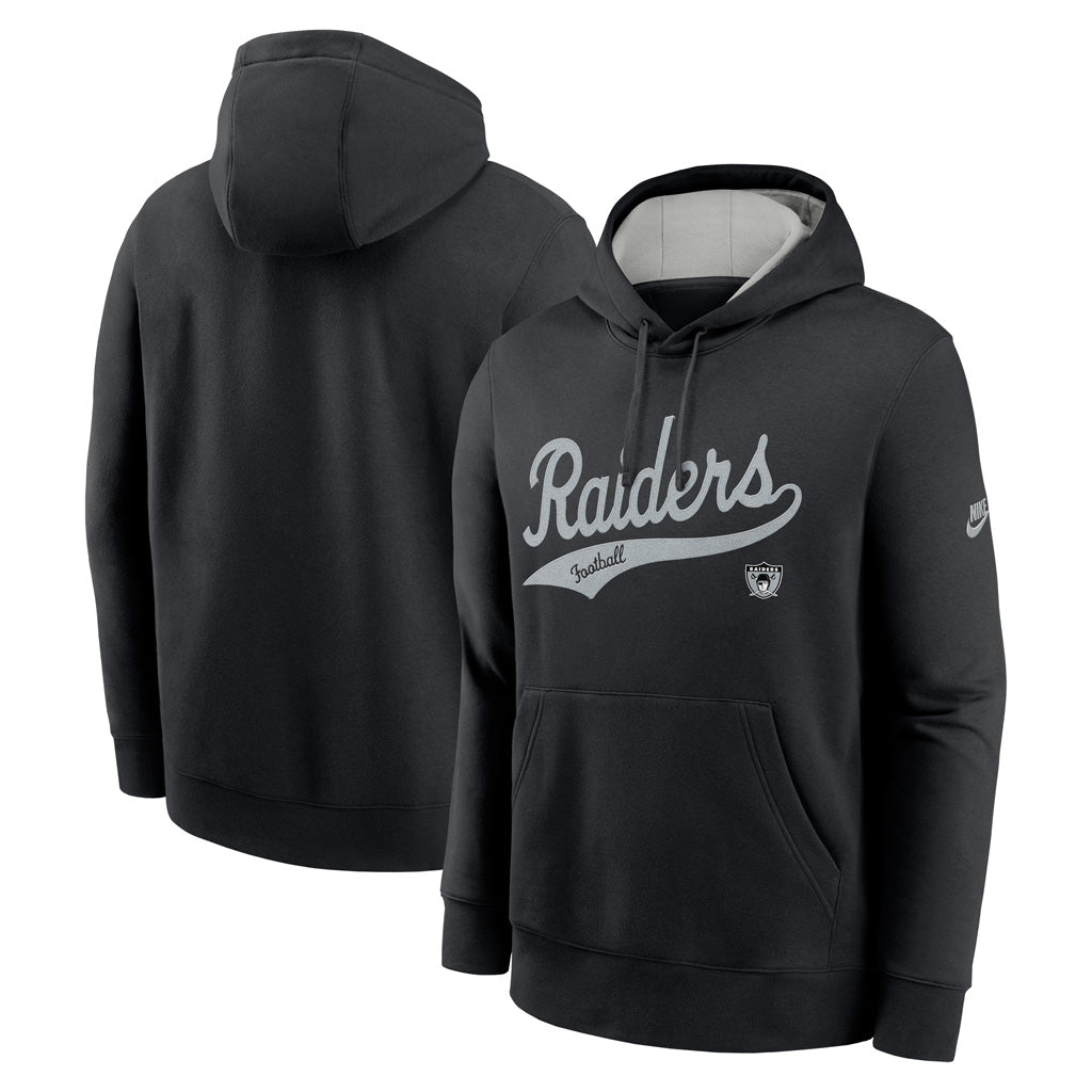 NFL Las Vegas Raiders Nike Rewind Club Pullover Hoodie