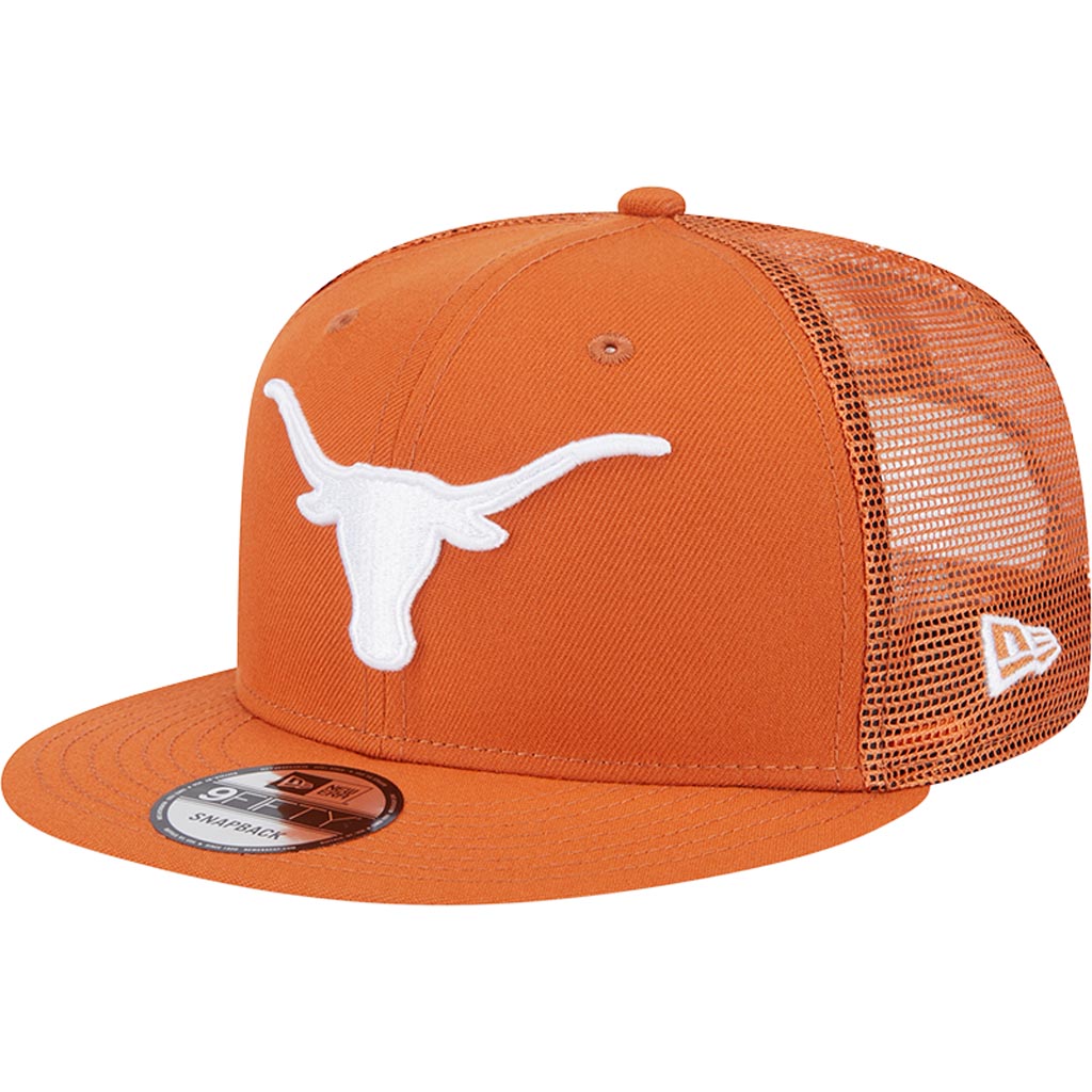 NCAA Texas Longhorns New Era 9FIFTY Snapback Trucker Hat - Orange