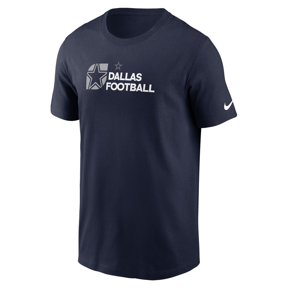 NFL Dallas Cowboys Slogan Essential T-Shirt - Navy