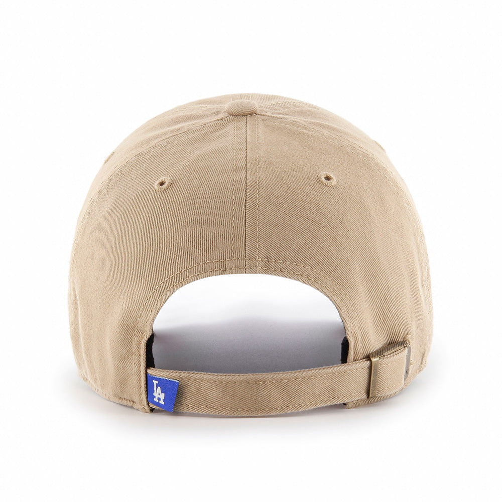 MLB Los Angeles Dodgers '47 White Logo Khaki Clean Up Hat - Khaki