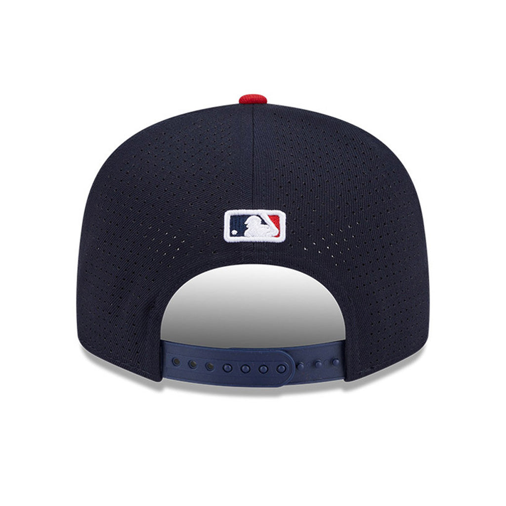 MLB Los Angeles Angels New Era 2025 All Star Game Workout 9FIFTY Split Panel Snapback Hat - Navy