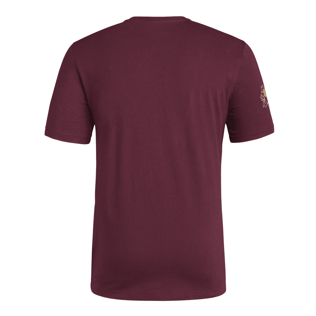NCAA Arizona State Sun Devils adidas Script Fresh T-Shirt - Maroon