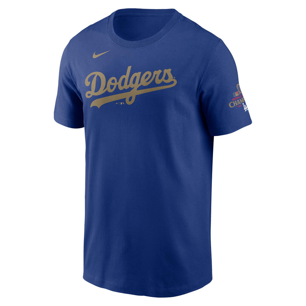 MLB Los Angeles Dodgers Yoshinobu Yamamoto Nike Gold Player T-Shirt - Blue