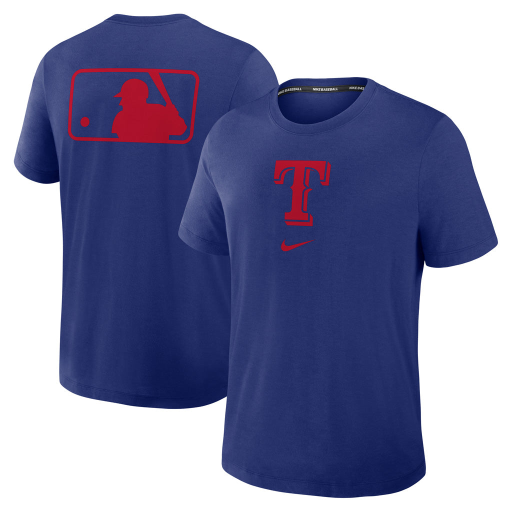 MLB Texas Rangers Nike 2025 Early Work T-Shirt - Blue