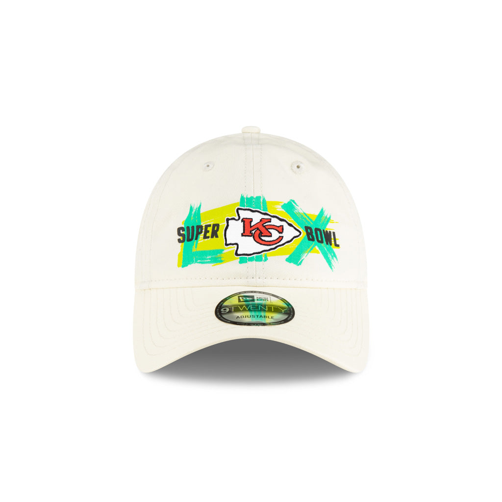 NFL Super Bowl LIX Kansas City Chiefs New Era Participation 9TWENTY Adjustable Hat - Chrome