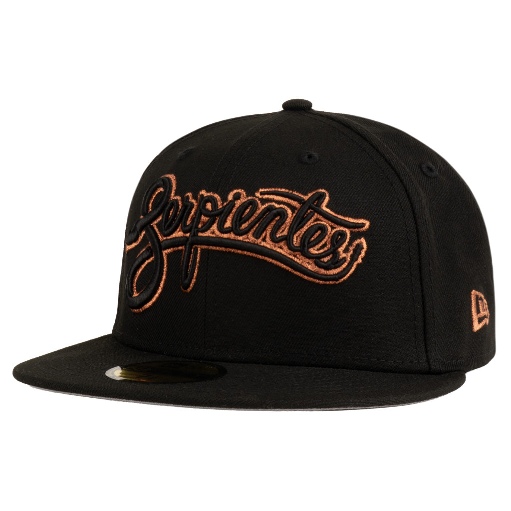 MLB Arizona Diamondbacks New Era City Connect Copper Wordmark 59FIFTY Fitted Hat - Black