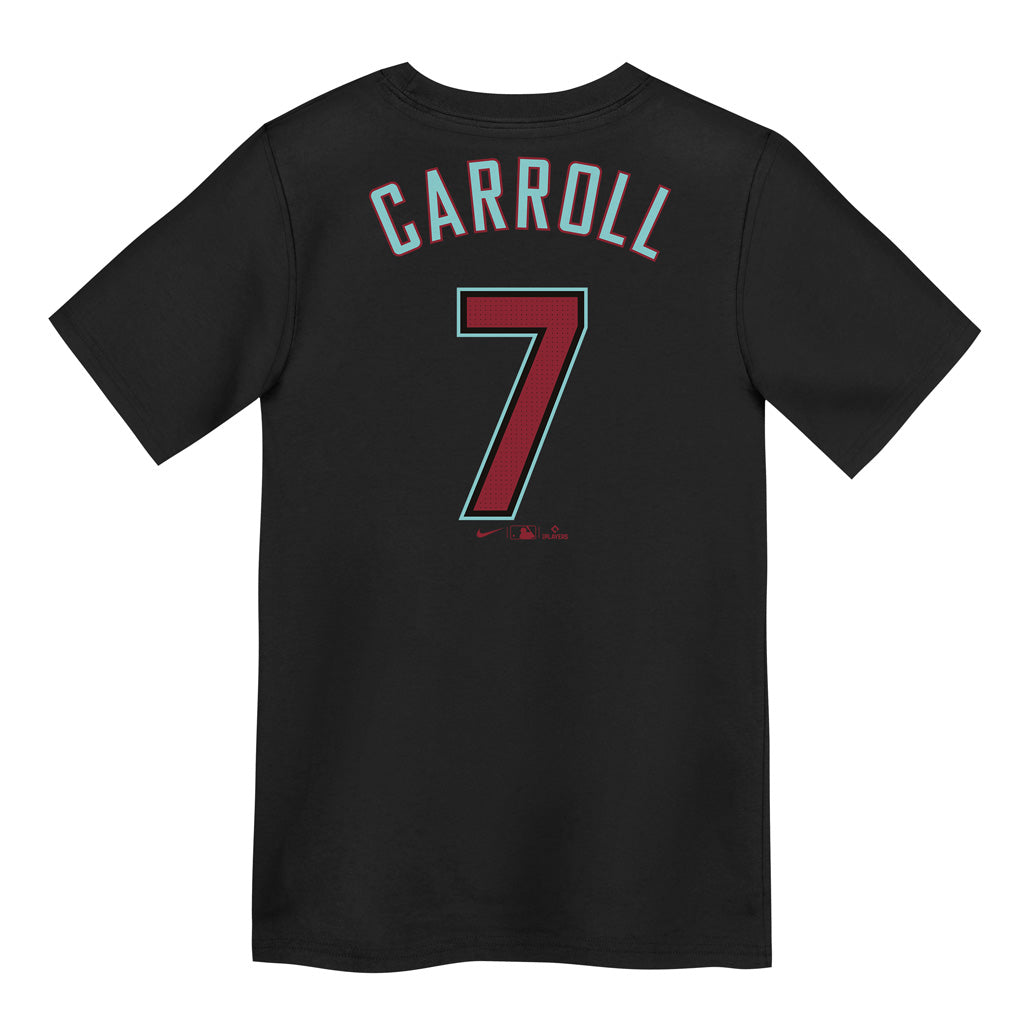 MLB Arizona Diamondbacks  Corbin Carroll Kids Nike Name & Number T-Shirt
