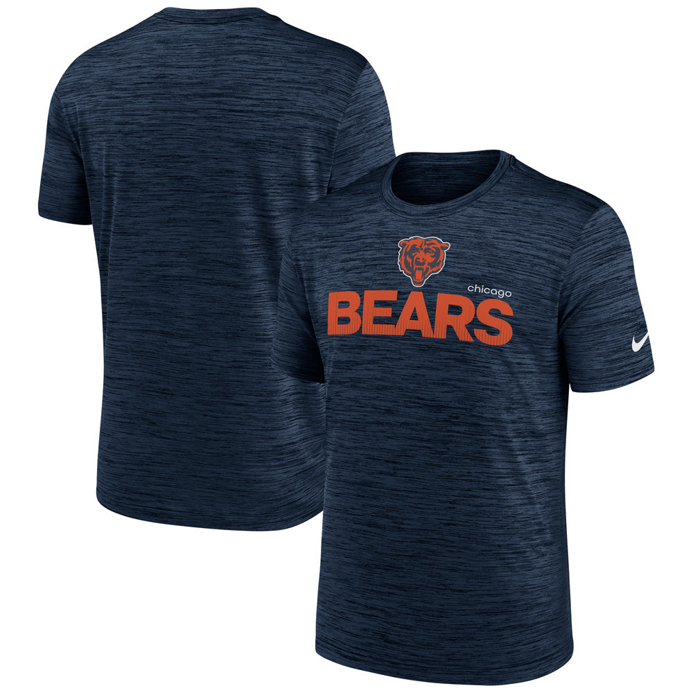 NFL Chicago Bears Nike 2024 Modern Velocity T-Shirt - Navy