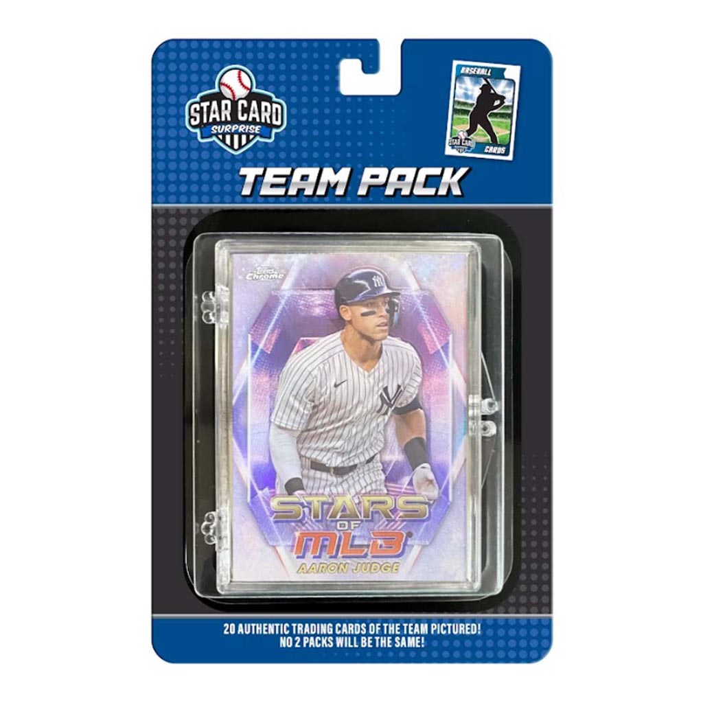 MLB New York Yankees Star Card 20 Card Team Pack