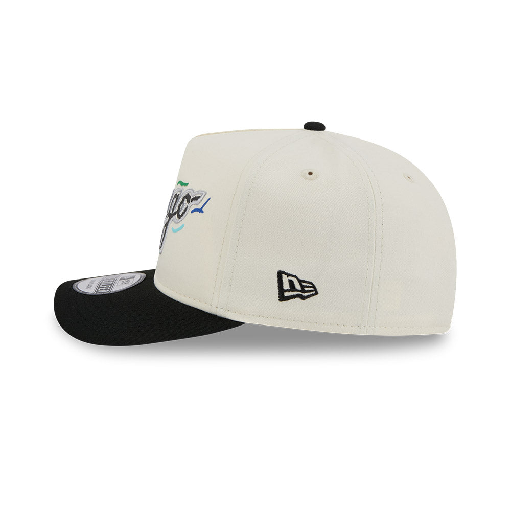MLB Chicago White Sox New Era Scribble 9FIFTY A-Frame Snapback Hat - Cream
