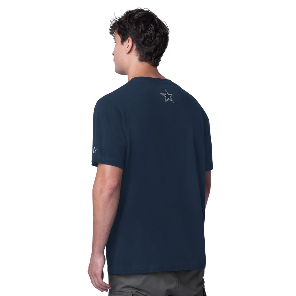 NFL Dallas Cowboys Starter Assist Slub T-Shirt - Navy