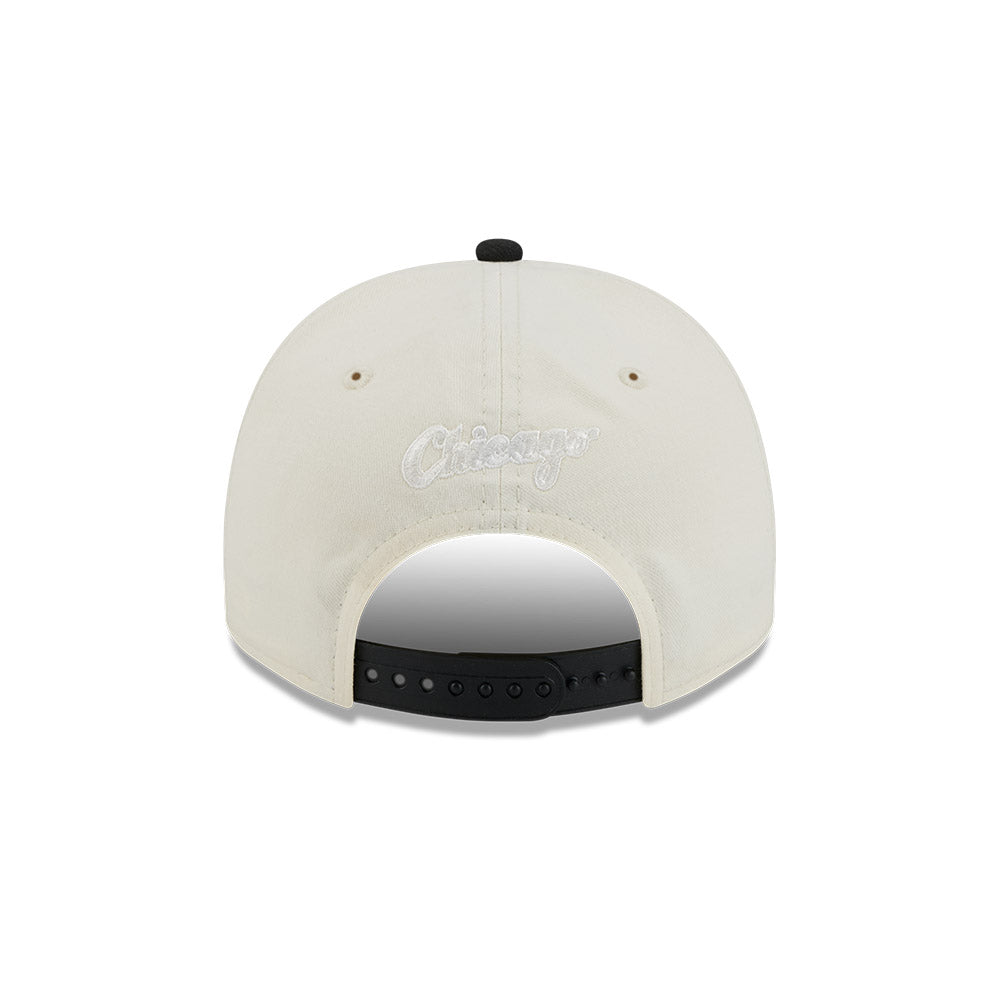MLB Chicago White Sox New Era Scribble 9FIFTY A-Frame Snapback Hat - Cream