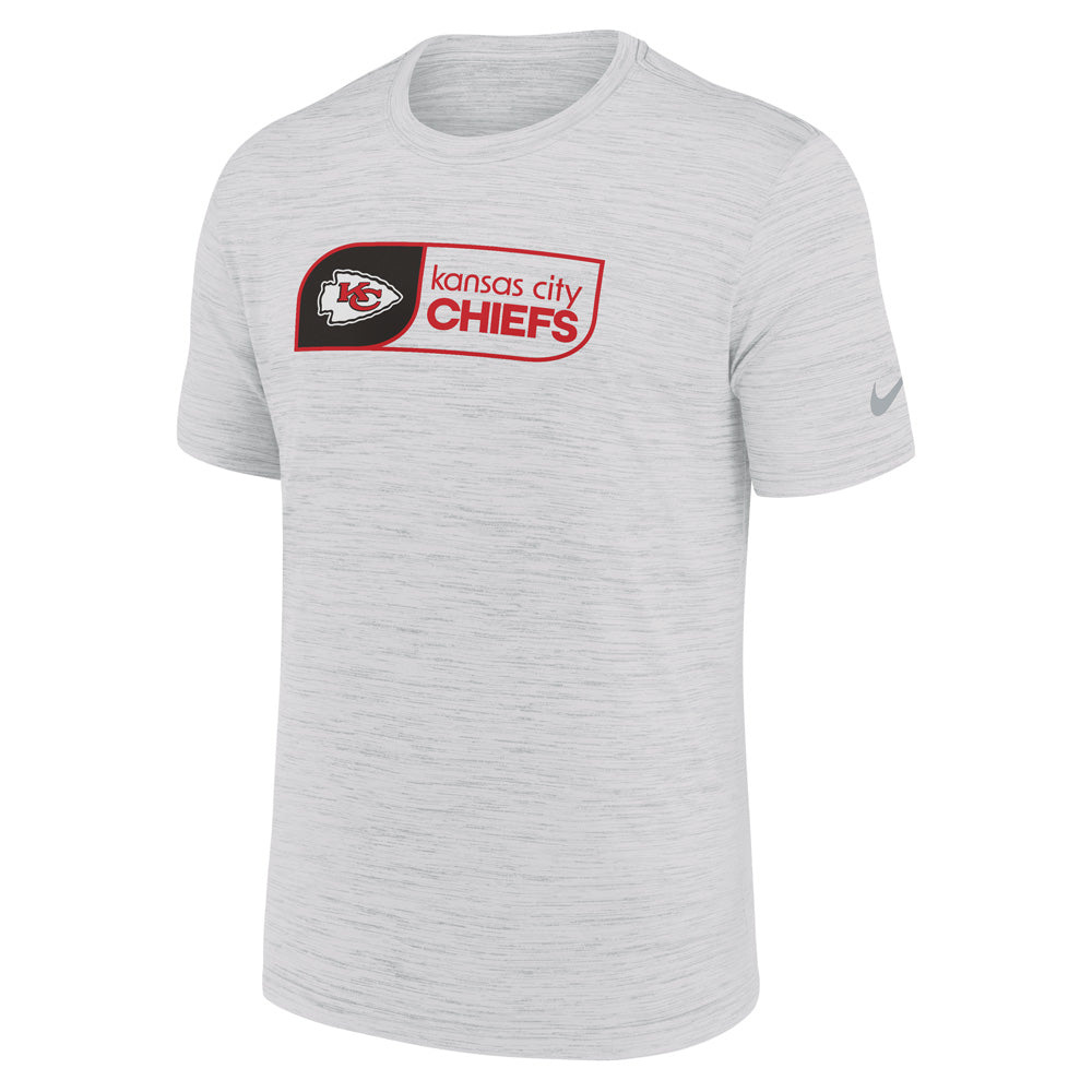 NFL Kansas City Chiefs Nike Jock Tag Velocity T-Shirt - White