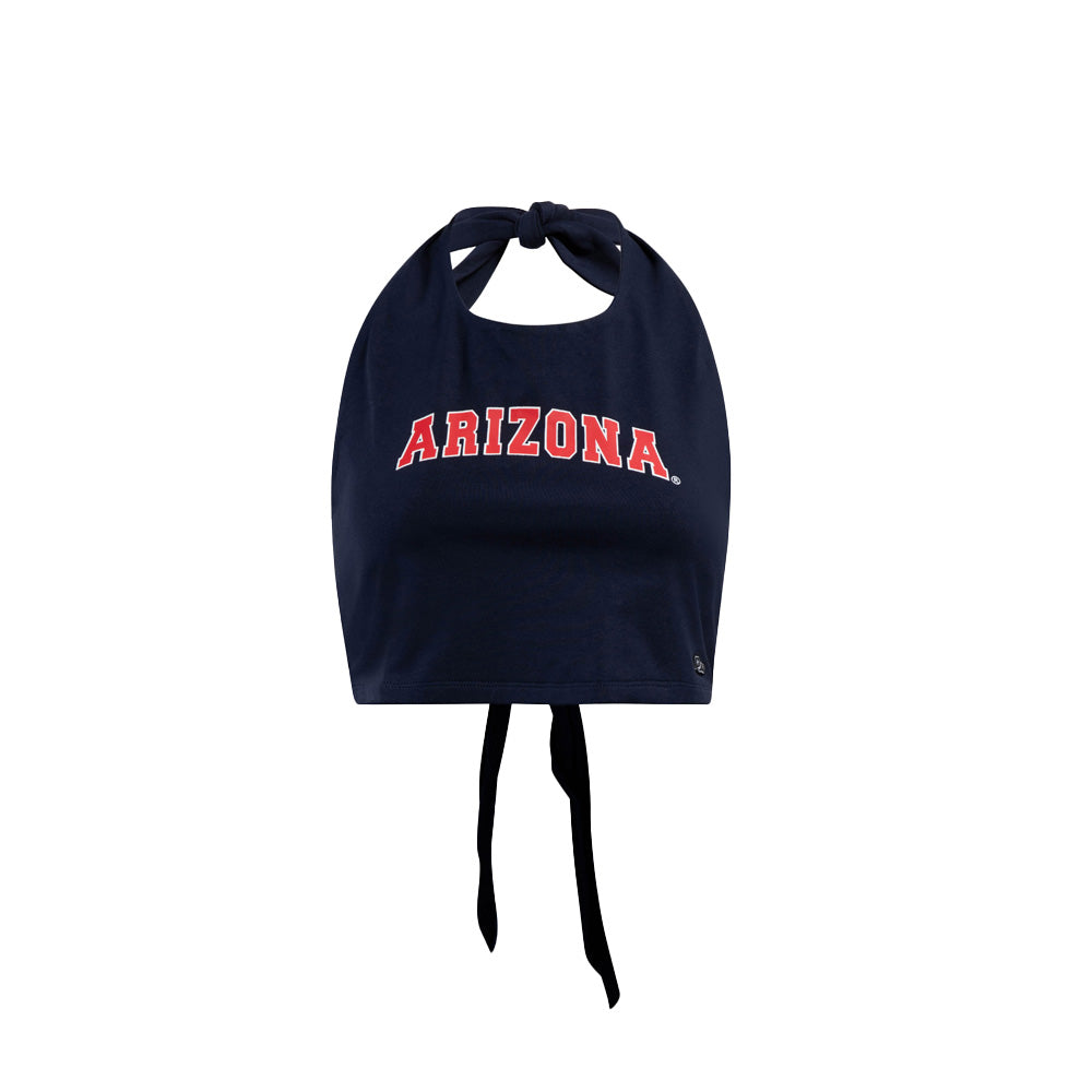 NCAA Arizona Wildcats Women's Hype & Vice Wordmark Tailgate Top