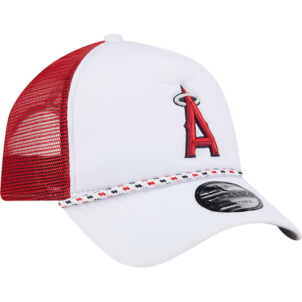 MLB Los Angeles Angels New Era Court Sport 9FORTY A-Frame Adjustable